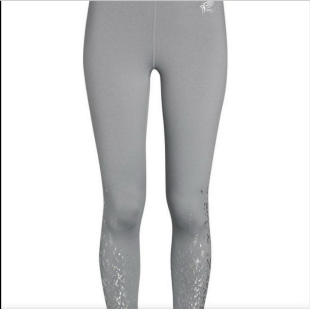 Roberto Cavalli Black and Gray Leggings